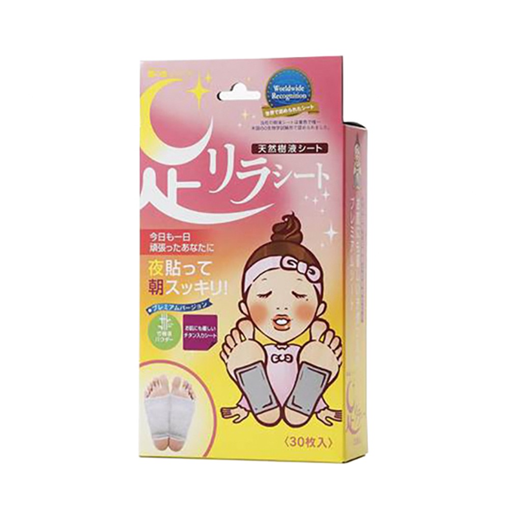 Miếng dán thải độc tố Ashi Foot Relax Kinomegumi 30 miếng