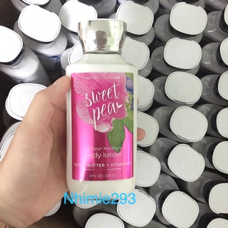 Dưỡng thể Body Lotion Sweet Pea Bath Body Works Mỹ