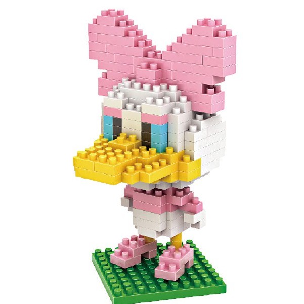 Bộ đồ chơi lắp ráp các chi tiết hình vịt Donald ngộ nghĩnh cho bé