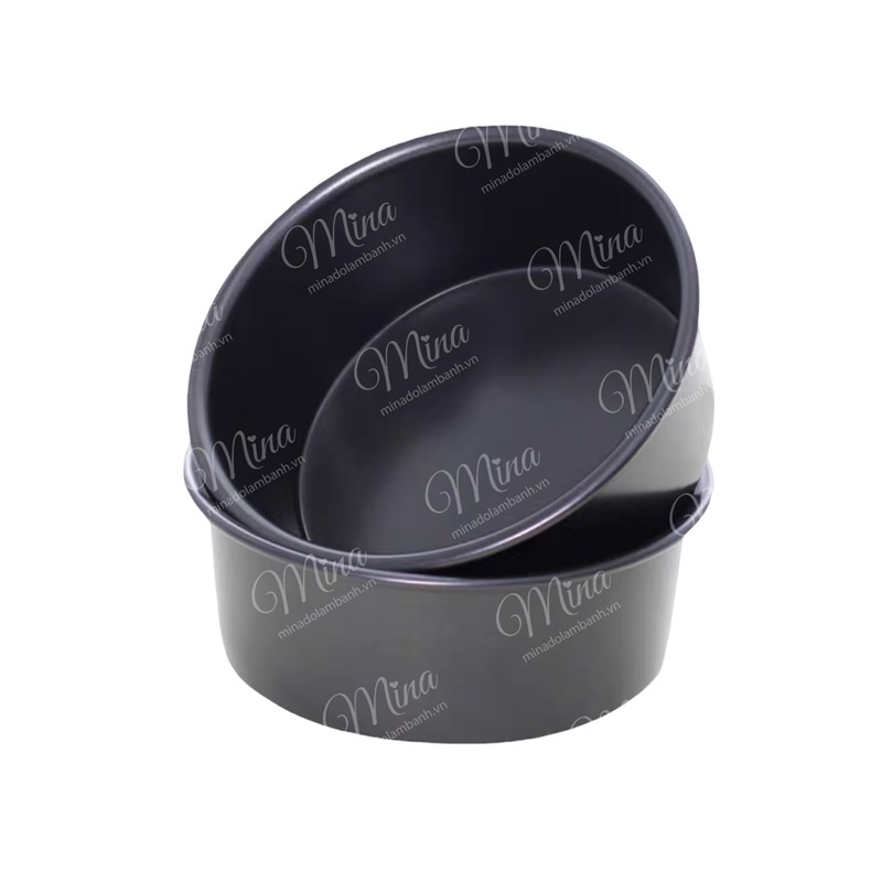Khuôn Tròn Chống Dính đế liền nhiều size