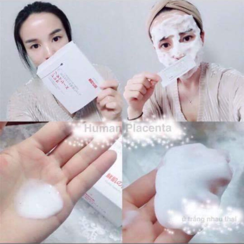 Ủ trắng nhau thai nhật bản