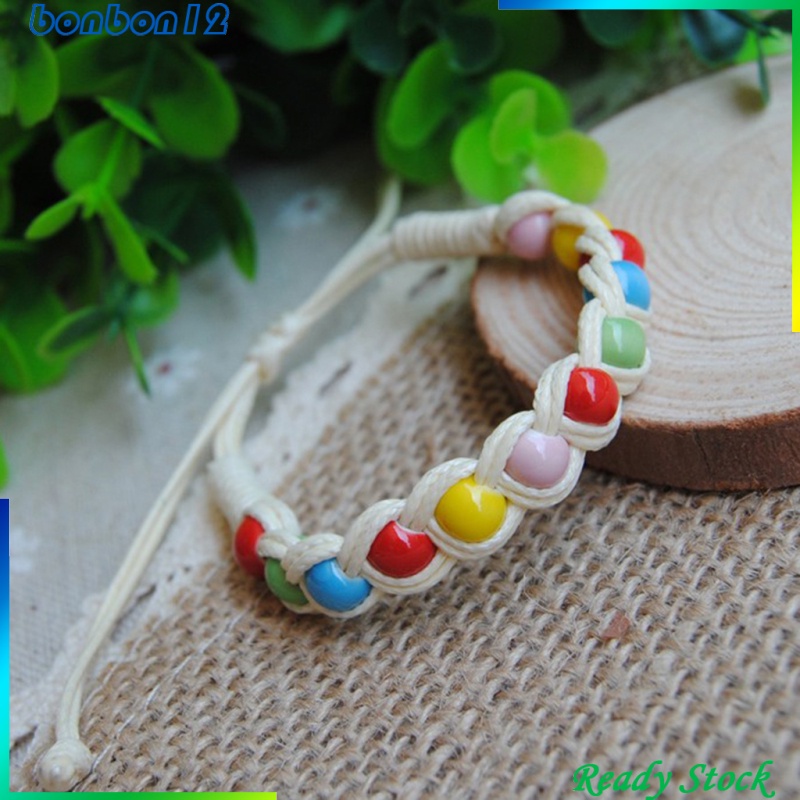 Set 100 Hạt Gốm Tròn Nhiều Màu Sắc Dùng Làm Trang Sức Diy 1