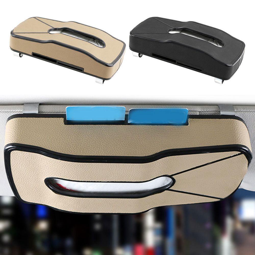 Myrongvn Túi Đựng Khăn Giấy / Tài Liệu Gắn Tấm Che Nắng Ô Tô Đa Năng