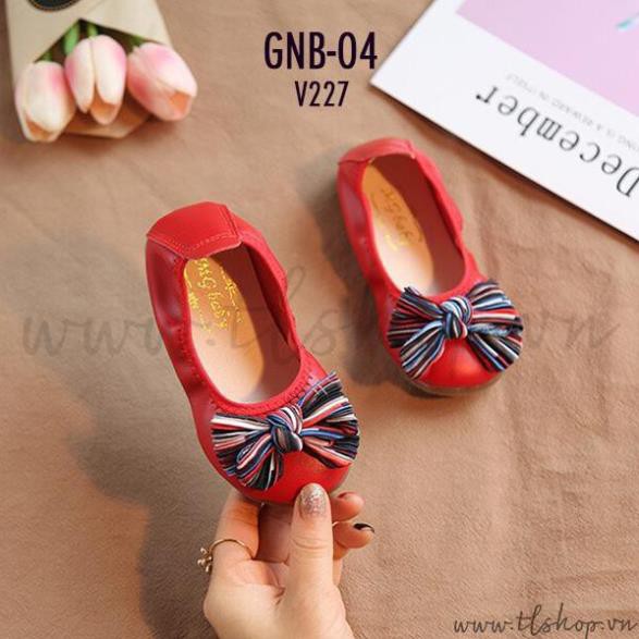 GIÀY BÚP BÊ CÔNG CHÚA ĐÍNH NƠ V227