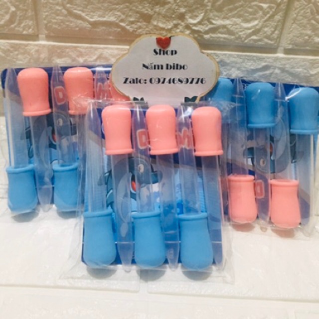 Ống hút sữa và thuốc cho bé Dolphin ( 6 ống/ túi)
