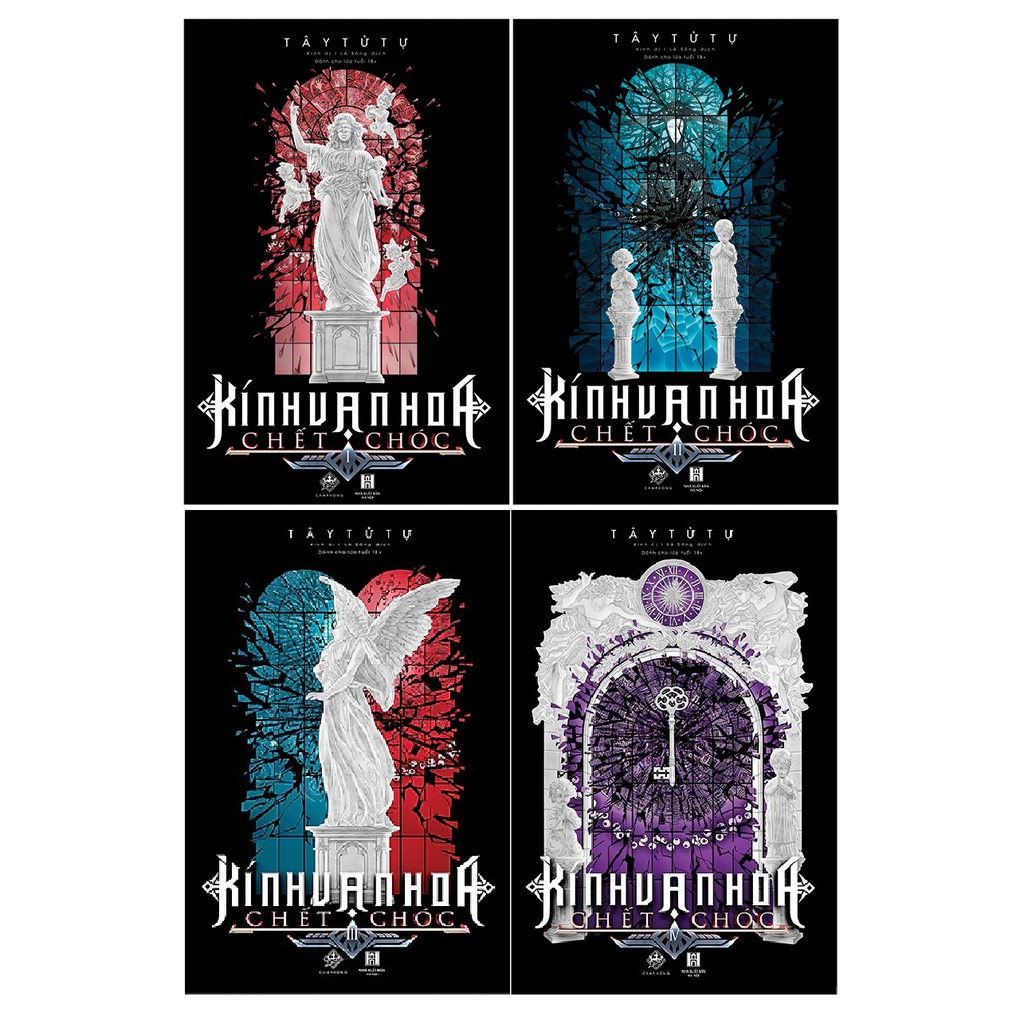 Combo Sách - Kính Vạn Hoa Chết Chóc (Bộ 4 Tập)