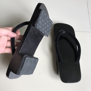 Guốc gỗ Nhật nam nữ 0719