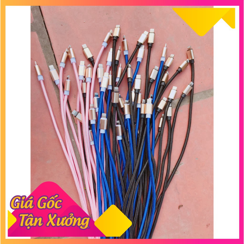 Dây sạc iPhone, Android dài 3M bọc dù siêu bền