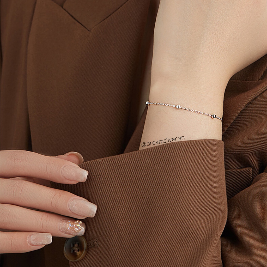 Lắc Tay Bạc Bạc Dreamsilver Water Drop LT026