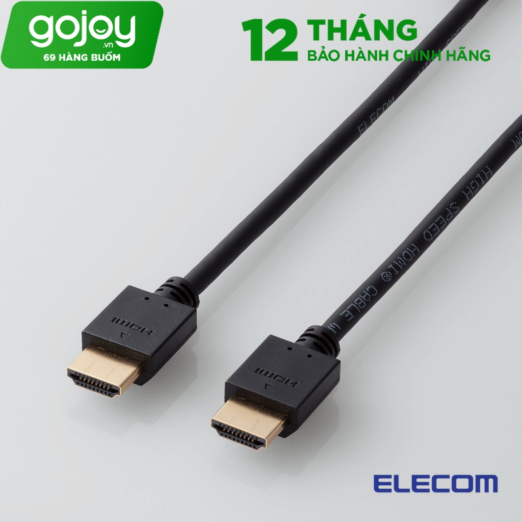 Cáp HDMI 4K2K 3D Full HD 2.0M ELECOM DH-HD14EA20BK