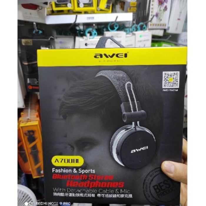 [Mã 267ELSALE hoàn 7% đơn 300K] TAI NGHE BLUETOOTH TRÙM ĐẦU HOCO W27/W23 - HÀNG CHÍNH HÃNG.