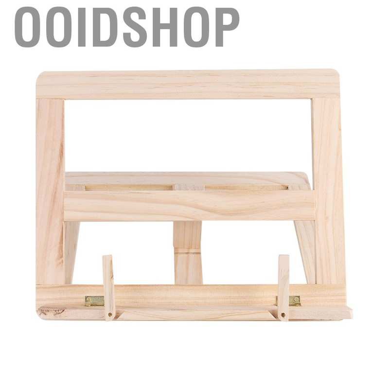 [Ready Stock] Giá Đỡ Sách Bằng Gỗ Tiện Lợi