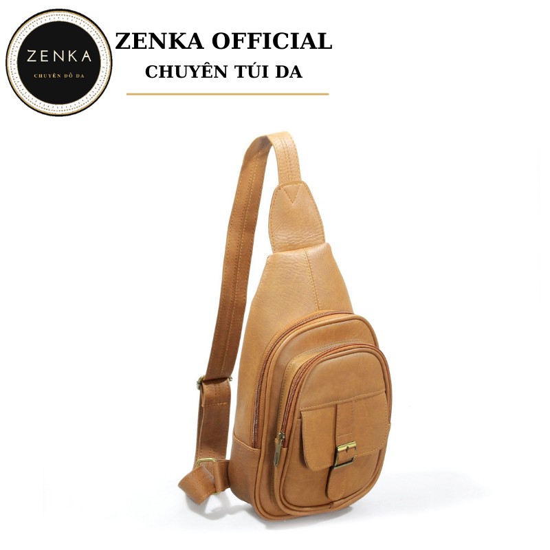 Túi da đeo chéo Zenka phong cách lịch lãm sang trọng năng động
