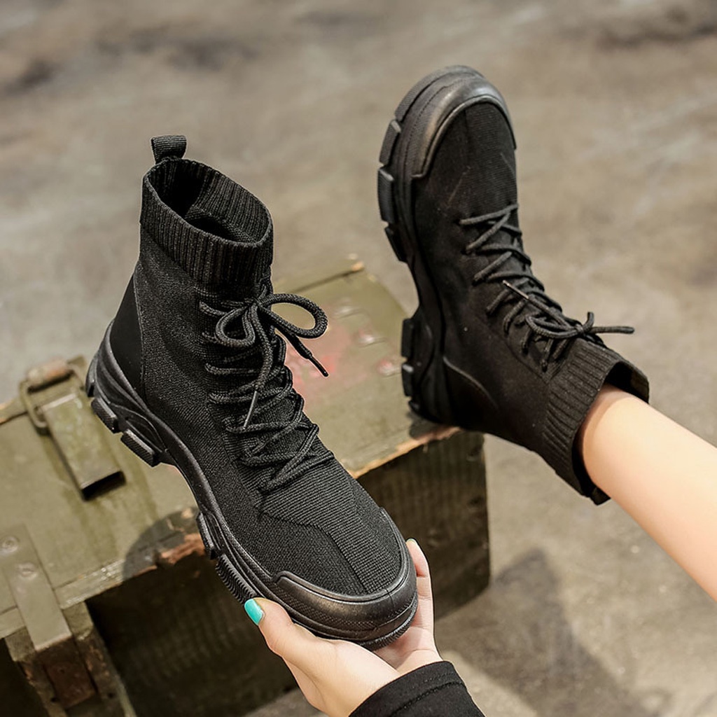 Giày boots nữ cao cổ trắng ulzzang đùi trơn cao gót giá rẻ phong cách Hàn Quốc size từ 36 đến 39 VAPIDA MS28