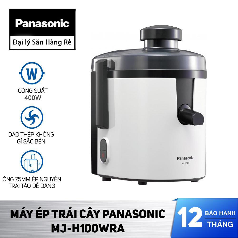 Máy ép trái cây Panasonic Nhật Bản MJ-H100WRA 400W dung tích 1.7 lít sản xuất Malaysia - Bảo hành 12 tháng chính hãng