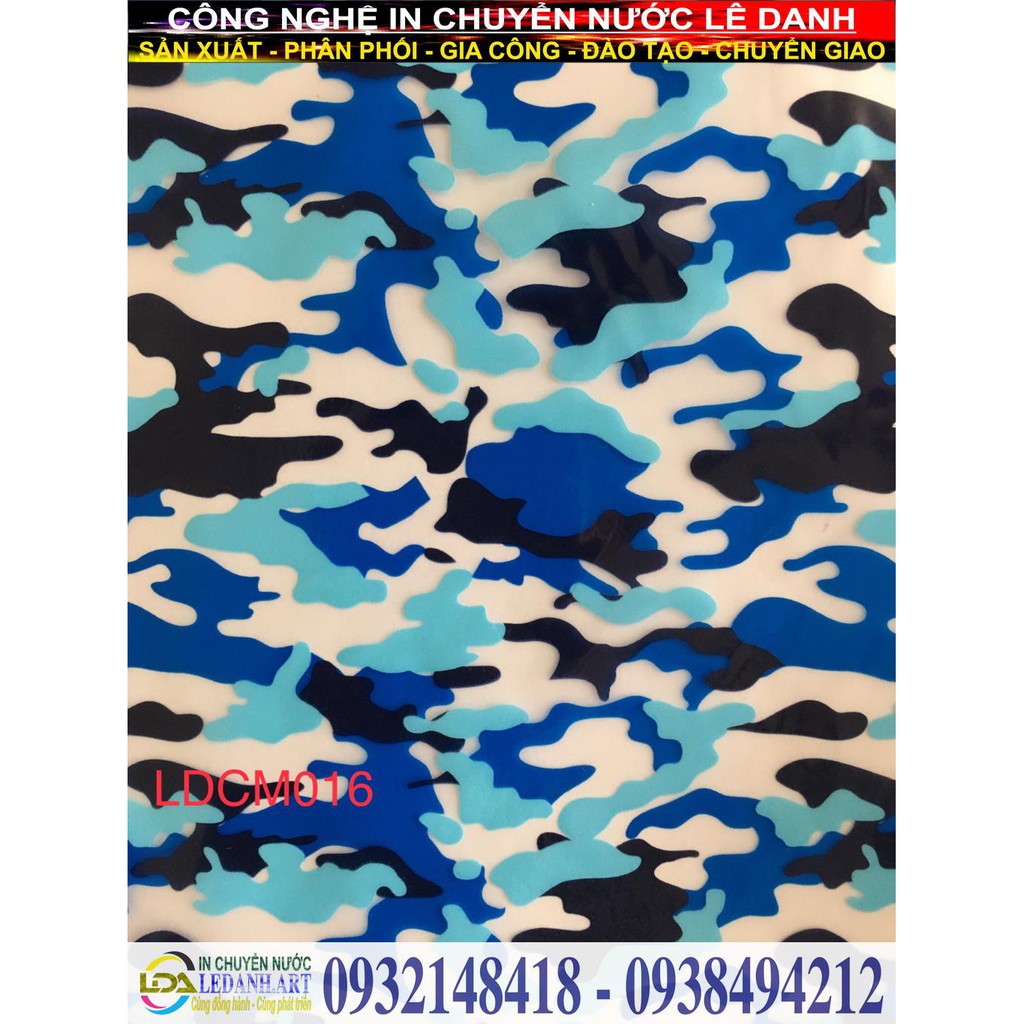 Film in chuyển nước vân Camo quân đội