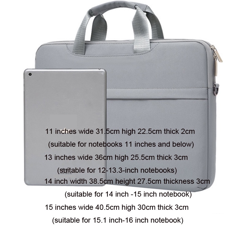 Túi Đựng Laptop Chống Thấm Nước Cho Macbook Air Pro 13 15 11 13.3 15.6 14 INCH