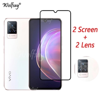 Kính CườNg LựC BảO Vệ ToàN DiệN 4 Trong 1 Cho Vivo V21 Vivo V21 V21e