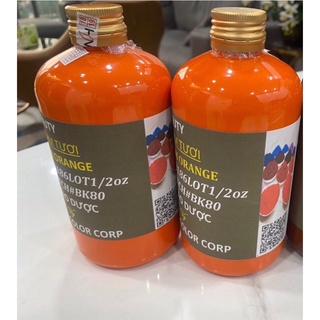 ⭐️✨🌺 Mực phun xăm Thảo Dược 500 ml cam tươi vàng chanh ⭐️💫