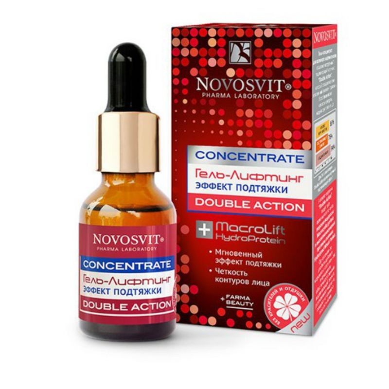 Serum novosvit đỏ 25ml của Nga
