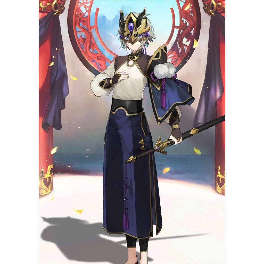 [ Tặng đế ][ 22cm ] Móc khóa hợp kim của Lan Lăng Vương - Fate/Grand Order - Baystore