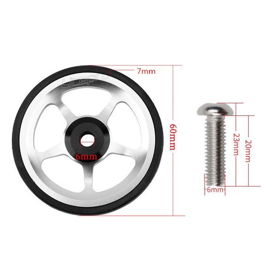 Bánh xe đạp Litepro bằng hợp kim nhôm thích hợp cho Brompton