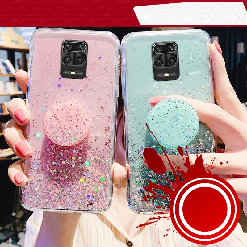 Ốp điện thoại mềm kim tuyến lấp lánh cho Xiaomi Redmi Note 9S 9 Pro Max Redmi 9A 9C 9 10X 4G 5G