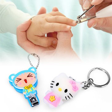 Bấm móng tay móc khóa ngộ nghĩnh (nhiều mẫu)