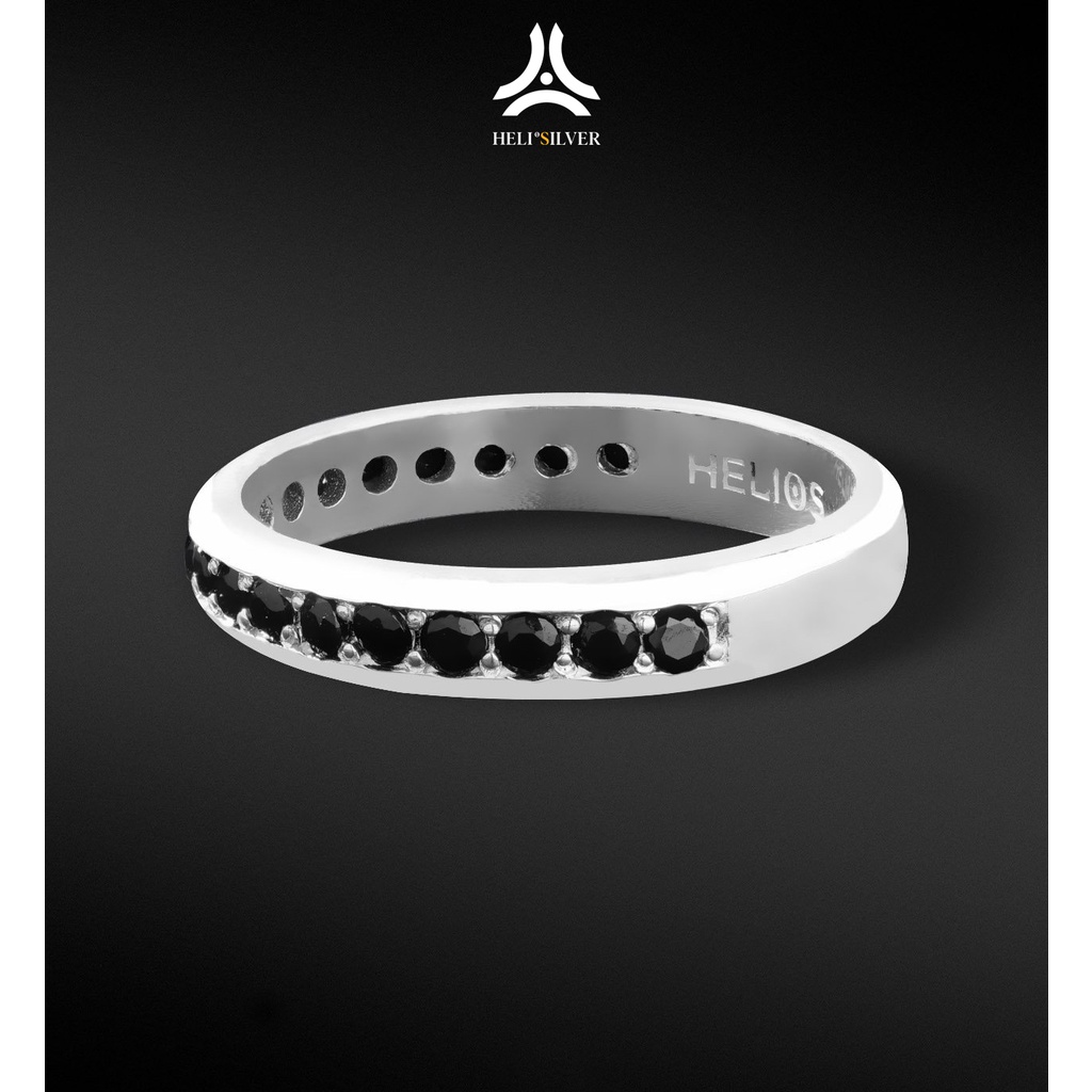 Nhẫn bạc nam, nữ HeliSilver Streamline S925