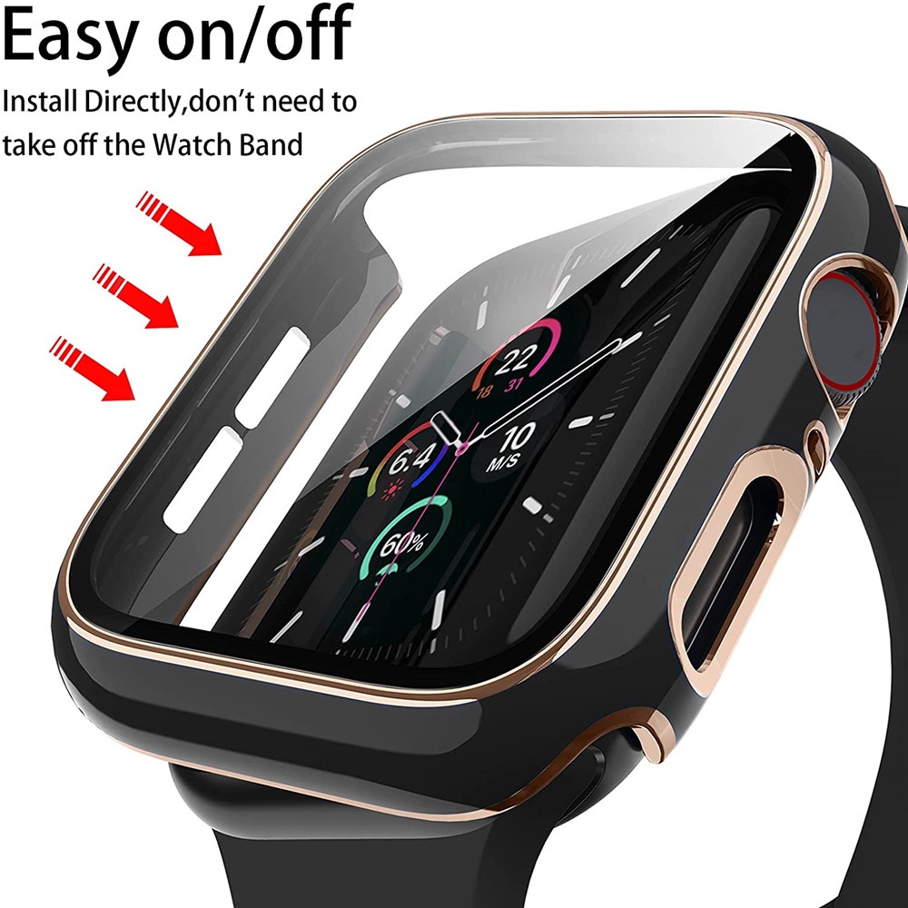 Miếng Dán Bảo Vệ Màn Hình Chống Sốc Cho iwatch 7 6 5 4 321 45mm 41mm