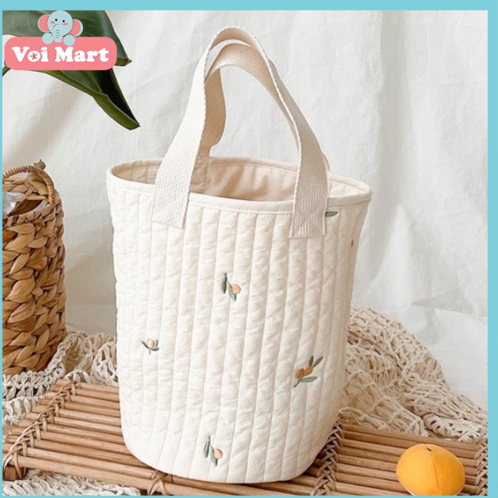 Túi Đựng Đồ Treo Xe Đẩy Đa Năng Cho Bé, Túi Đựng Bỉm Sữa Khi Ra Ngoài Phong Cách hàn Quốc