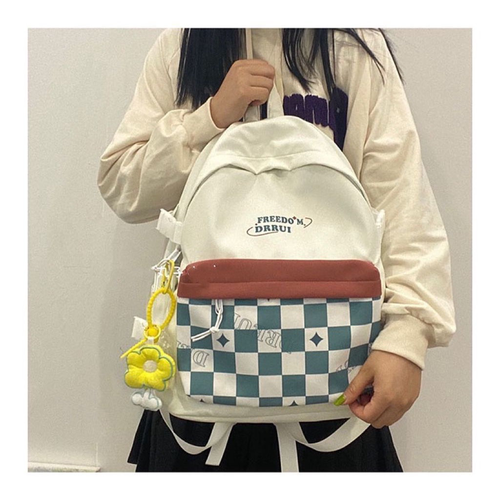 Ba Lô Hàn Quốc trường học  cặp sách Ulzzang laptop 14 Inch 39 X 29 X 14