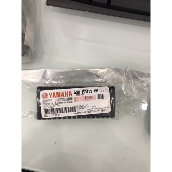 Cao su để chân trước chính hãng Yamaha dùng cho xe Sirius, Jupiter - Yamaha town Hương Quỳnh