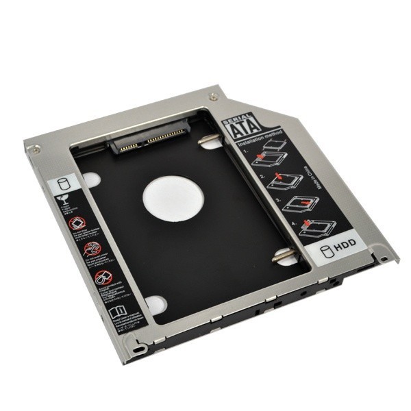 Ổ đĩa cứng 9.5mm HDD Caddy SATA 2.5" SSD Enclosure