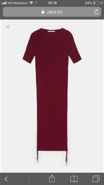 #Đầm zara authentic