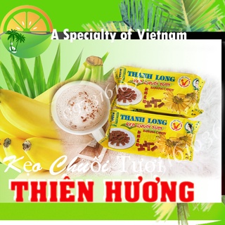 [Hộp 480g]Kẹo Chuối Tươi Dẻo Thanh Long