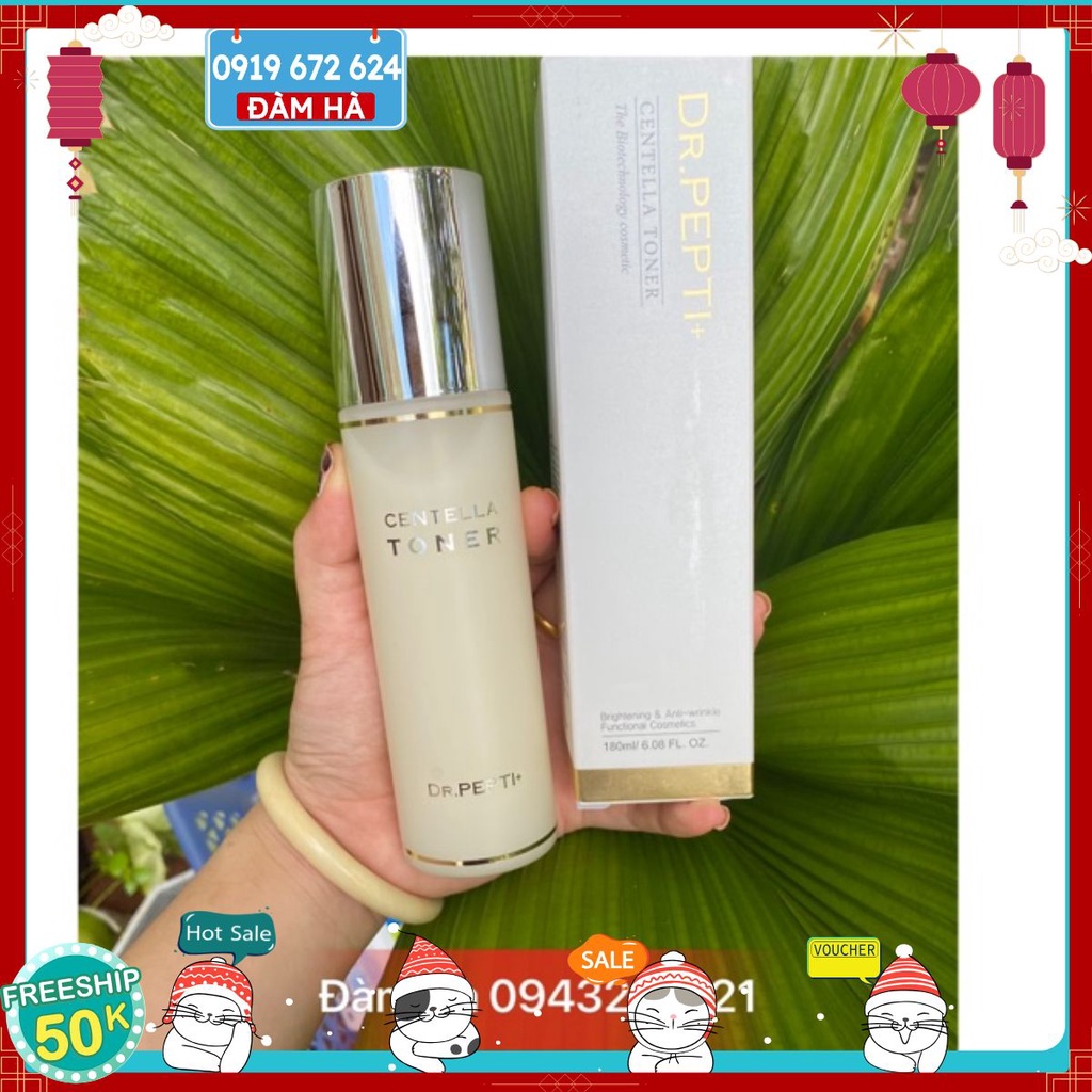 [Ảnh Thật] Toner peptit Centella Nước hoa hồng Dr.Pepti+ Centella