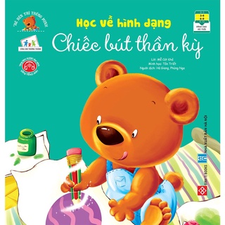 SÁCH - Bé rèn trí thông minh - Học về hình dạng - Chiếc bút thần kỳ