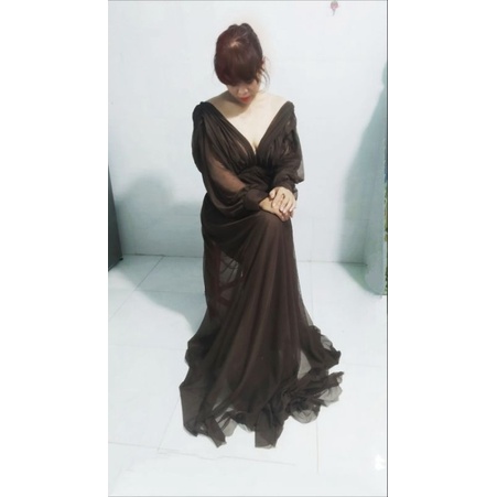 váy chụp bầu xinh