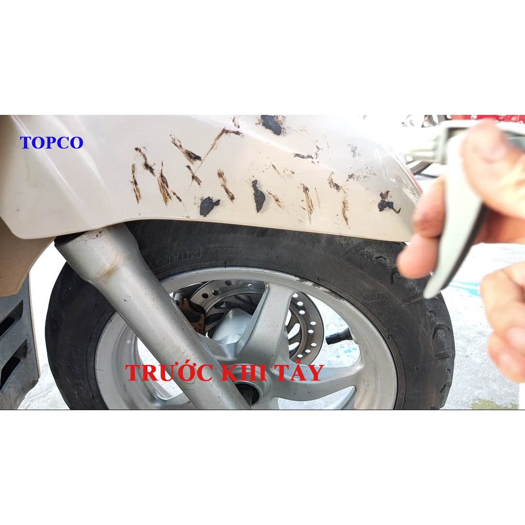 Dung dịch tẩy băng dính nhựa đường Topco tẩy rửa băng dính xe ô tô 4 lít Nhật Bản Mart