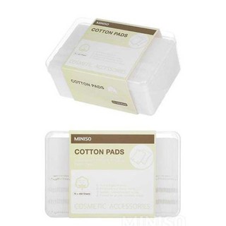 Bông tẩy trang Miniso 475 miếng Nhật Bản