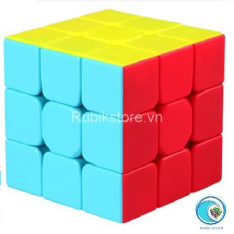 Đồ chơi Rubik 3x3 QiYi Warrior W Cao cấp Stickerless - Không viền - Rubik Ocean SHOP YÊU THÍCH