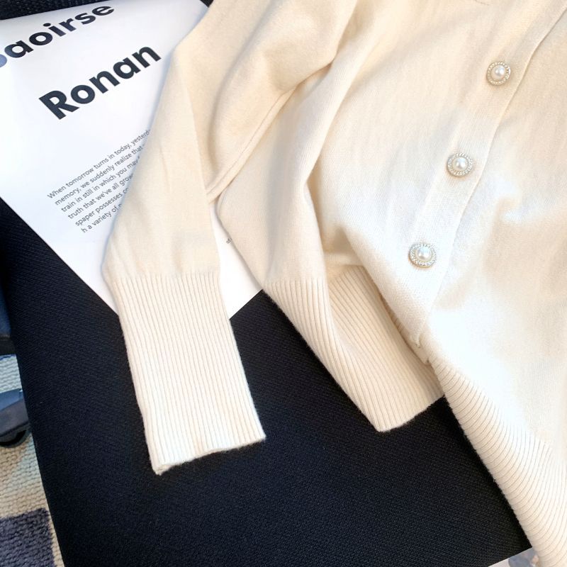 Áo Khoác Cardigan Dệt Kim Mỏng Phong Cách Hàn Quốc Thời Trang Mùa Thu Cho Nữ OOP123