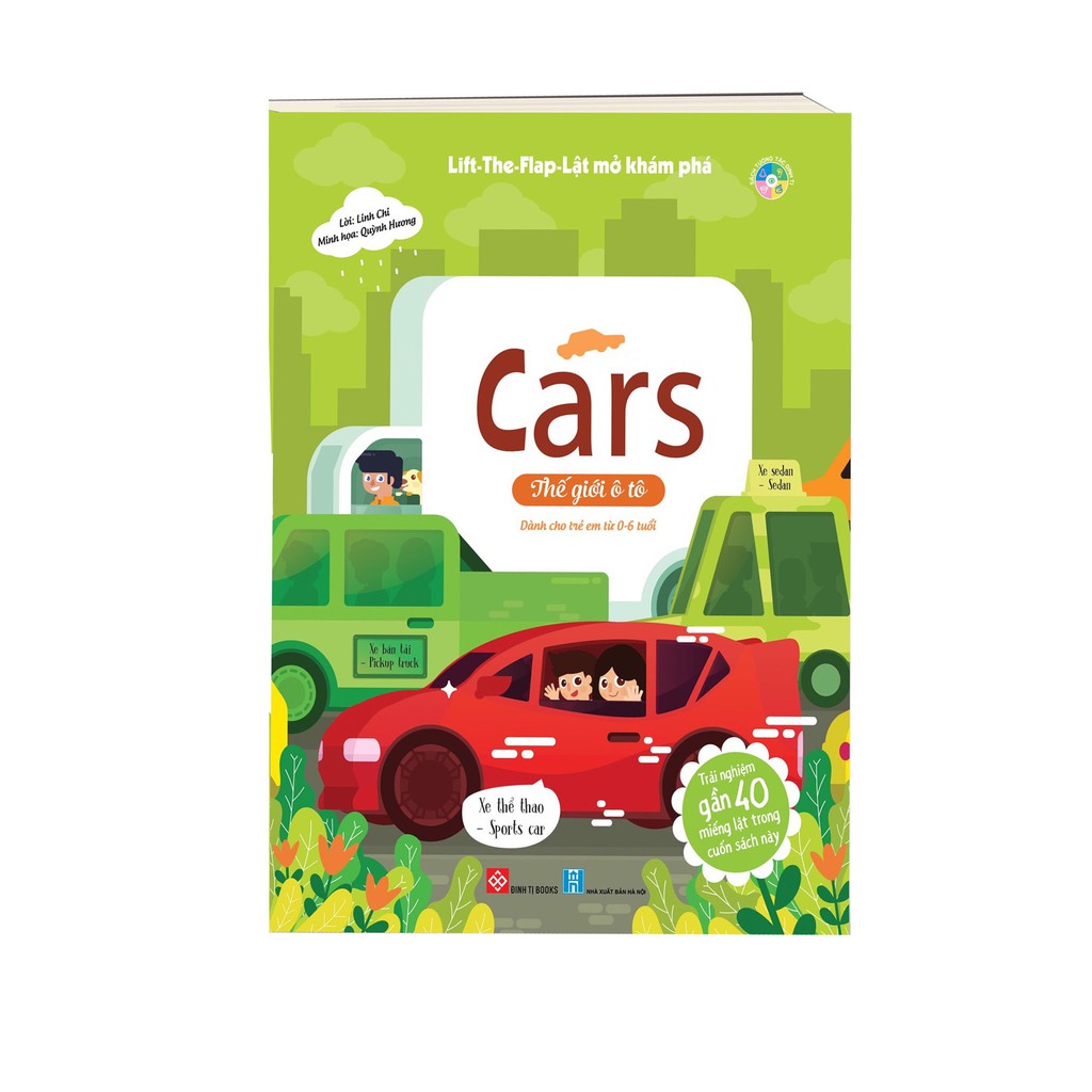 Sách - Lật Mở Khám Phá - Cars - Thế giới ô tô