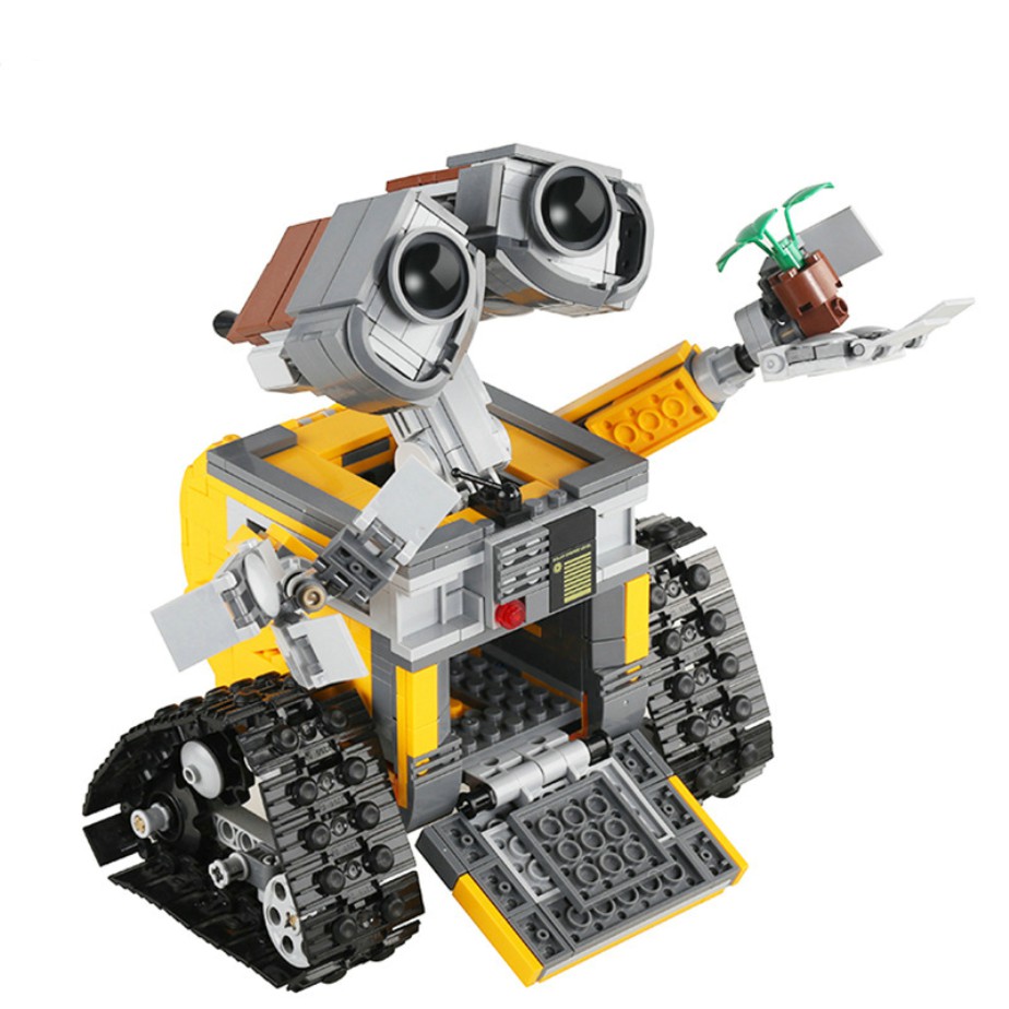 [687 CT - HỘP GIẤY] BỘ ĐỒ CHƠI LẮP GHÉP XẾP HÌNH LEGO Robot Wall E, Lego người máy Wall E