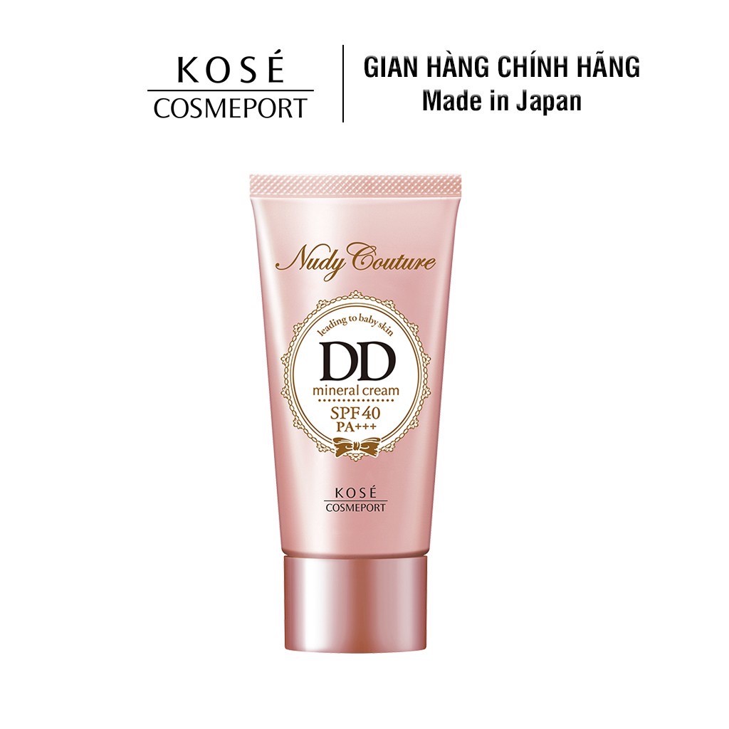 Kem trang điểm Kosé ,DD 9in 1 Cosmeport Nudy Couture Mineral DD Cream SPF40/PA +++