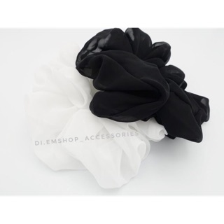 Scrunchies vải lưới xinh xắn