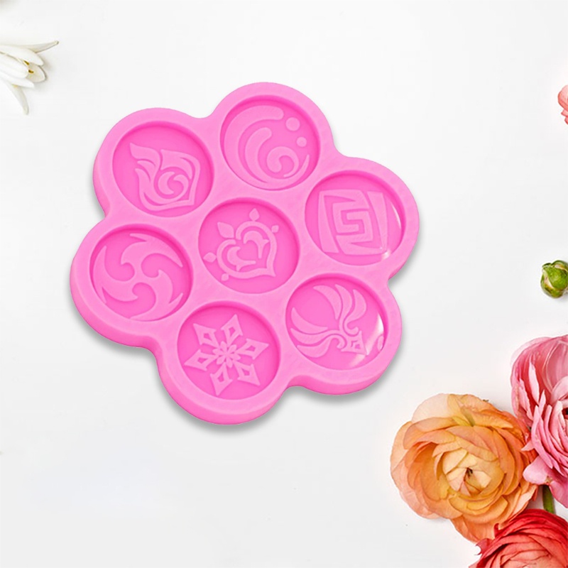 Khuôn Silicone Làm Mặt Trang Sức Hình Đôi Mắt Thần Thánh