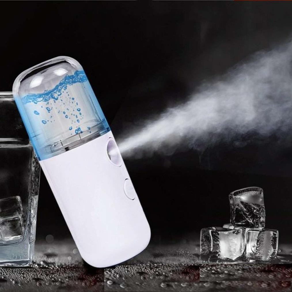 Máy phun sương mini, máy xông mặt loại tốt Lazi HOME -  Chống lão hóa da, cân bằng độ ẩm cho da .