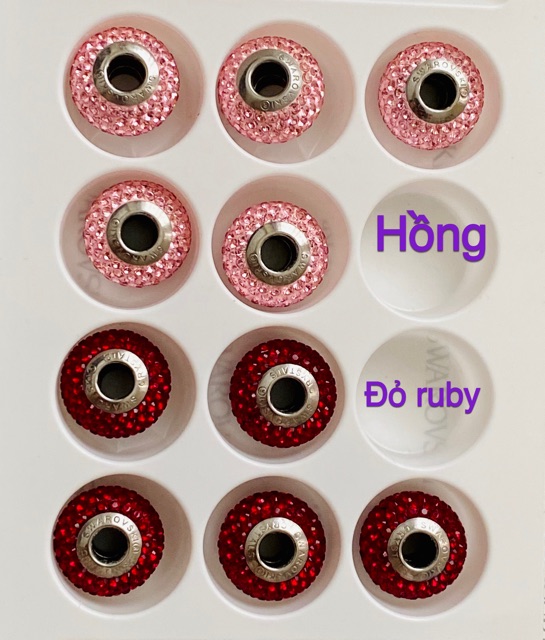 Charm Swarovski chính hãng 180101